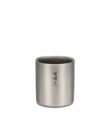 SNOW PEAK JAPAN TITANIUM TI-DOUBLE H200 STACKING MUG (TW-124) - BRAND NEW