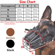 Muselière Pour Animal De Compagnie Pour Chien Bouche Couverture Panier