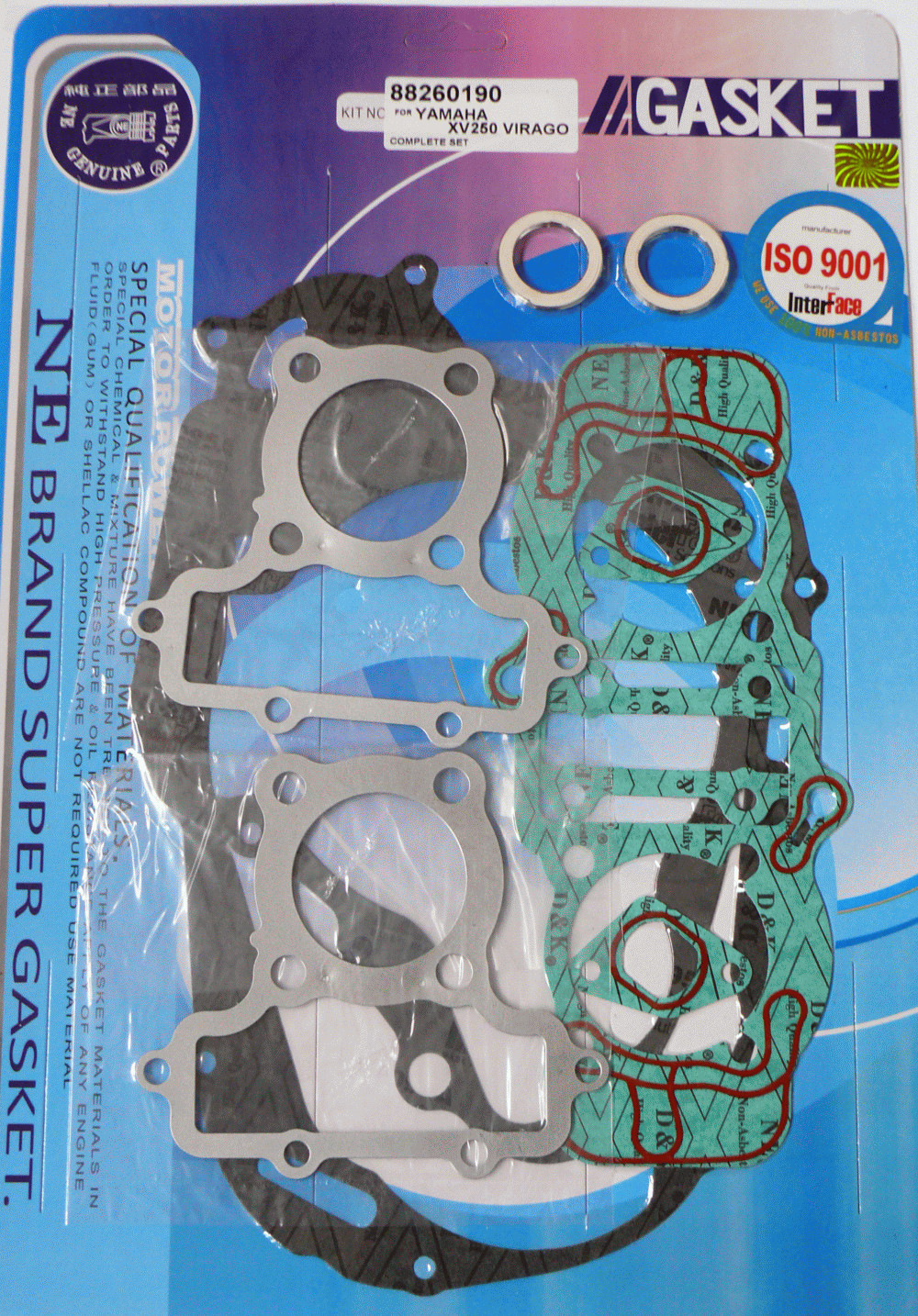 Joints moteur complets pour YAMAHA XV 250 S Virago 1995-2008