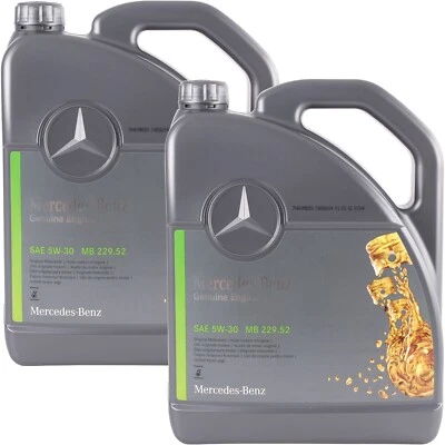 2x5L ORIGINAL MOTORÖL 5W-30 geeignet für MERCEDES-BENZ 229.52 A000989700613ABDE