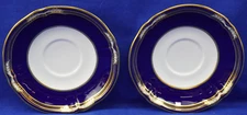 Spode York Y8323 (2) Saucers, 6 1/8" (S41)