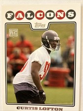 2008 Curtis Lofton Rookie Card #410. rookie card picture