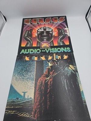 Kansas Vinyl Record Lot   Monolith & AUDIO-VISION Ultrasonic Cleaned 