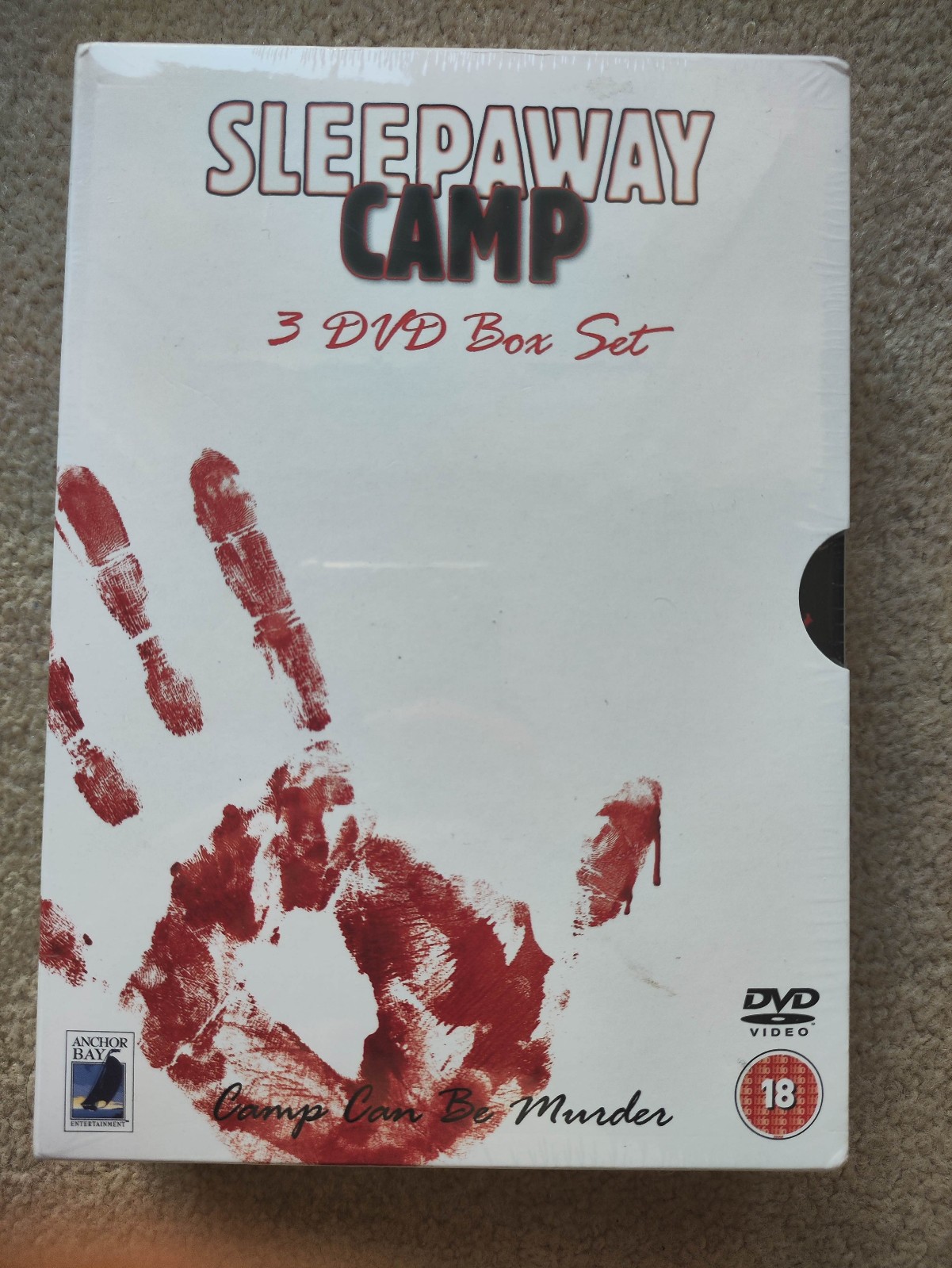 Sleepaway Camp Trilogy (Box Set) (DVD, 2004) UK Release - NEW / SEALED RARE