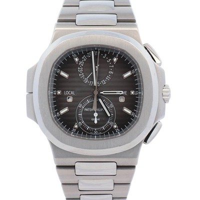 Patek Philippe Nautilus 40.5mm Grey Dial Watch Ref# 5990/1A-001