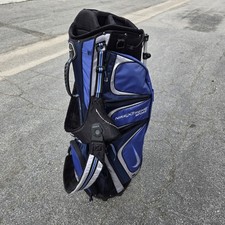 Nike Extreme Sport 8 Way Golf Stand Bag Dual Straps Blue Black White