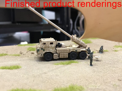 1/144 PLA PCL-181 Wheeled Self-propelled Howitzer Unpainted