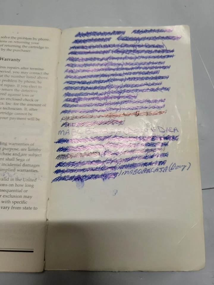 Joe Montana II Sports Talk Football | Sega Genesis | Manual Only - Image 2 of 3