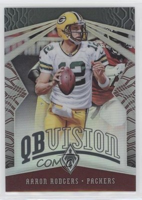 2018 Panini Phoenix QB Vision Red 24/299 Aaron Rodgers #28 uq5