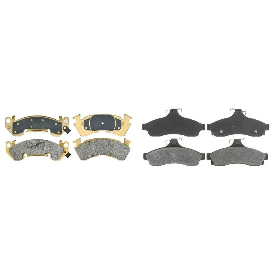 Pastilhas de freio metálicas dianteiras e traseiras Chevrolet Impala 1996 1995 1994 - Raybestos - Imagem 4 de 4