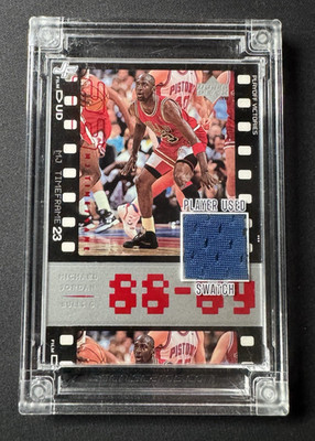 2025 Jersey Fusion Michael Jordan Player Used Swatch 2002 Jersey Timeframe Rare