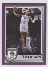 2022-23 Panini NBA Hoops Purple Day'Ron Sharpe #17 5a7