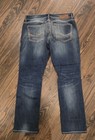 Mens BKE Carter Straight Leg Denim Jeans 33x30 Thick Stitch Buckle — photo 4