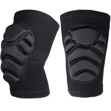 Knee Pads Soft Thick Sponge Knee Sleeve Knee Protector for Skating Skiing Ska...