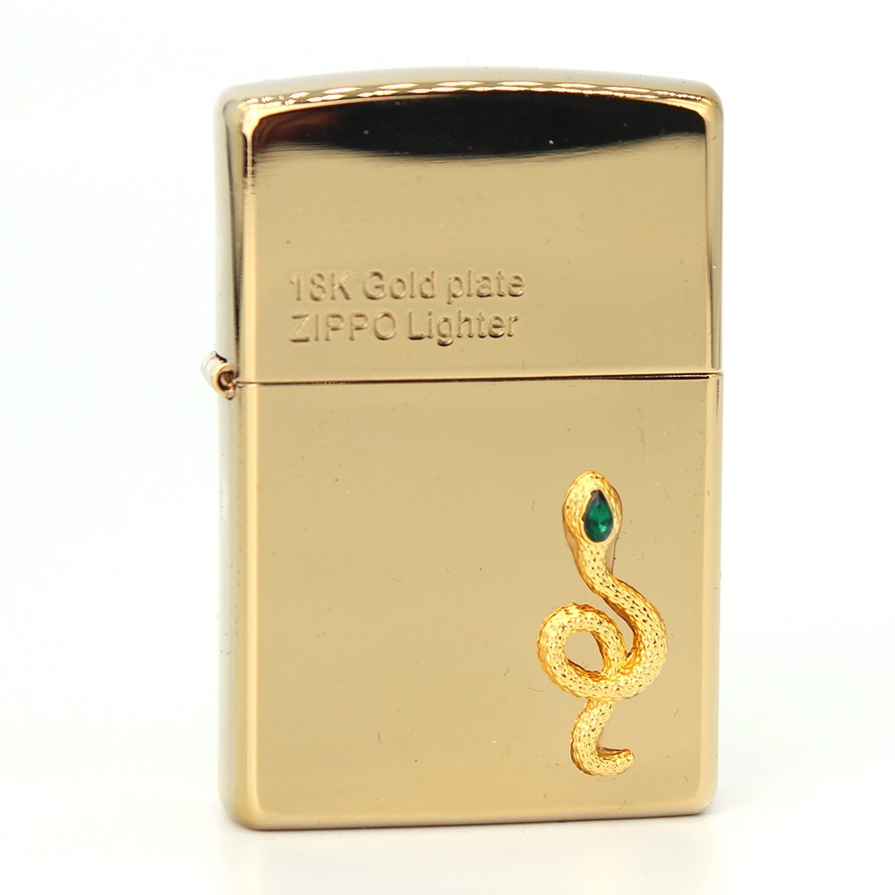 Asia 6a Custom/ Golden Snake 18k Plating Cubic Emblem New In