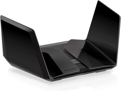 Netgear Nighthawk WiFi 6E Router - Ultraschnelle 12 Stream-Geschwindigkeit