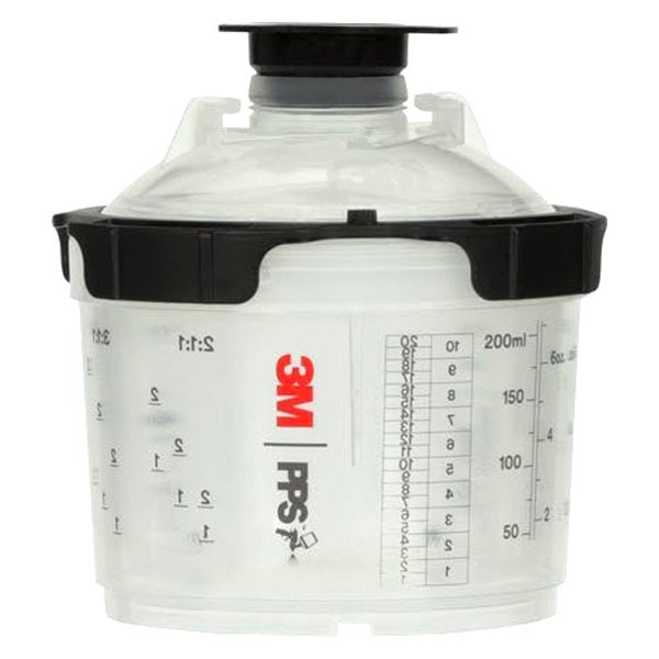 PPS Series 2.0 200 ml Mini Gravity Feed Spray Cup System Kit w 200 Grade Spray