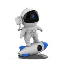 New Rocket Astronaut Galaxy Light - HD Star Projector for Bedroom Decor