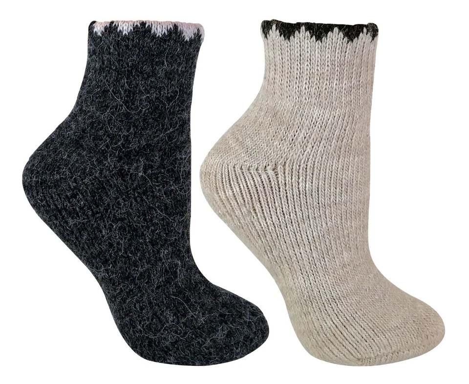SOCK SNOB Femme hiver chaudes alpaga laine chaussettes pour bottes LABS