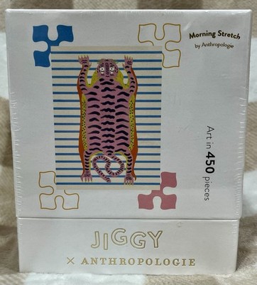 Puzzle Jiggy Anthropologie Art Puzzle Morning Stretch 450 Pcs Animal Rug 2020￼