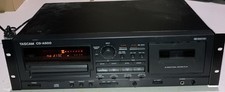 Tascam CD-A500 Professional CD Player / Cassette Deck Combo - TESTED WORKS