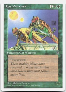 Cat Warriors Chronicles MTG Common