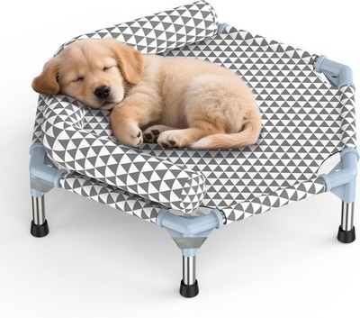 Orthopedic Dog Bed for Small Dogs - Removable Bolsters & cleanable