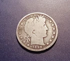 Good 1898-P Barber Half Dollar