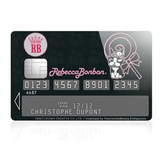 Sticker pour Carte de crédit Rebecca Bonbon
