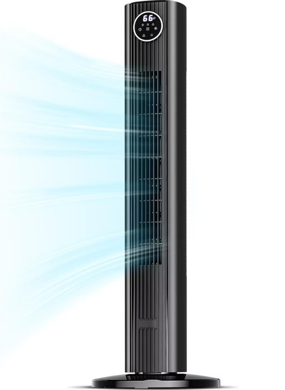 ZAFRO Tower Fan for Bedroom, Standing Bladeless Fan that Blows Cold Air for Home