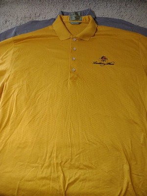 Vtg Men L Descente International Polo Egyptian Cotton Turnberry Place Lot Of 2