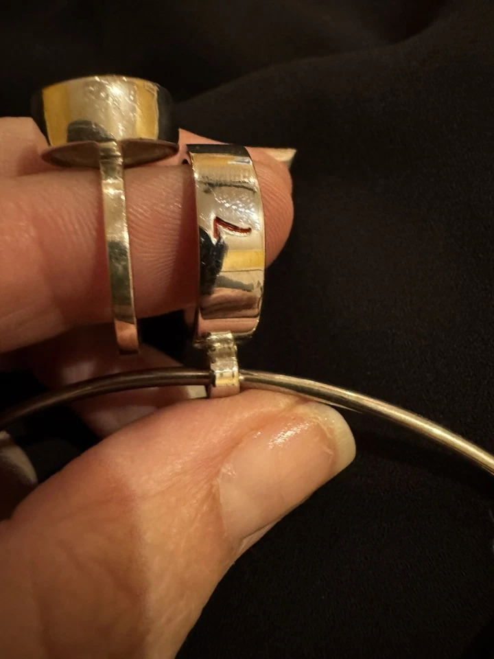 Silpada - Anillo de plata de ley .925 de piedra transparente talla 7 Foto 3 de 4