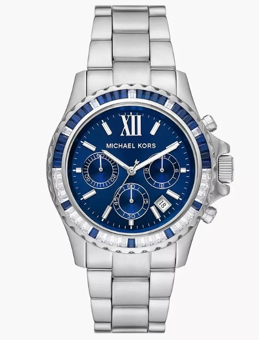 Michael Kors MK7237 Everest VALORE_INCONOSCIUTO blu acciaio 42 mm