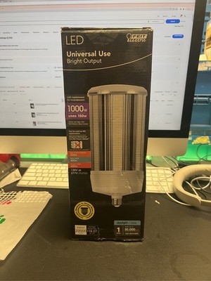 Feit Electric 1000W Equiv LED Corn Cob Bulb 20000 Lumens Daylight 5000K