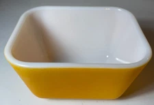 Vintage PYREX Refrigerator Dish 501 B 1-1/2 Cup Orange, No Lid