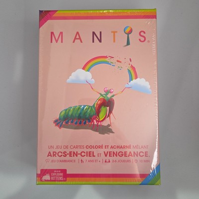 SEALED FRENCH MANTIS BOARD GAME EXPLODING KITTENS GAMES