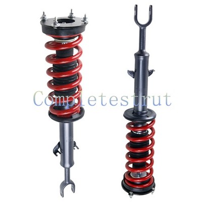 Front Air Suspension Bag to Coil Spring Strut Assembly For 2002-10 AUDI A8 D3 4E