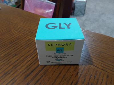 Sephora GLY Overnight Glow Face Mask~1.69 oz. NEW IN BOX FREE SHIP!