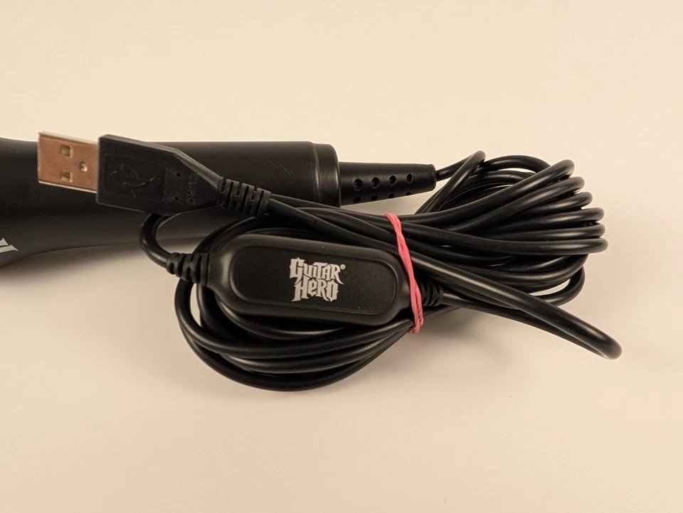 Official Guitar Hero World Tour Red Octane Microphone PC/PS3/Xbox 360/Wii Tested - Image 4 of 4