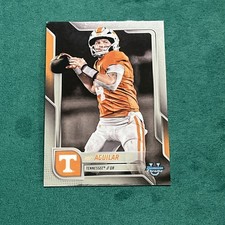 Joey Aguilar 2025 Bowman Chrome U #192 Tennessee Volunteers ￼