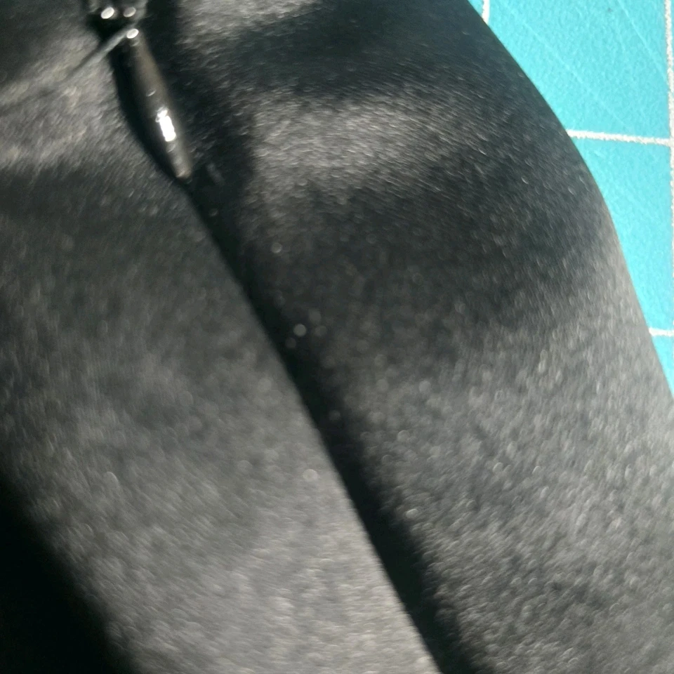 Брюки Alex Evenings миниатюрные черные широкие атласная отделка женская официальная одежда размер 12P - Изображение 4 из 4