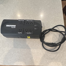 Minuteman EnSpire600 600VA/300W UPS, 6 Outlets, 120VAC, RJ45, Black