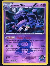 Team Aqua's Muk Holo Rare Double Crisis 8/34 LP on eBay