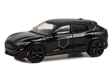 2023 Ford Mustang Mach-E GT Black Bandit Police Black Bandit Series 28 1:64