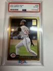 2001 Topps Ken Griffey Jr. Gold #593 PSA 6. 1405/2001 Nice Card.