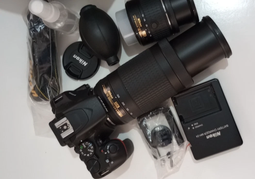 D3500 Nikon AF-P ニコン デジタル一眼レフカメラ VR 18-55mm 18-55