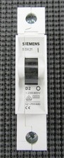 SIEMENS 5SX21 D2 480V 2A 1P D TRIP CURVE MINI CIRCUIT BREAKER - NEW NO BOX
