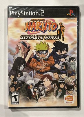 Naruto Ultimate Ninja Black Label - PS2 Brand New & Factory Sealed