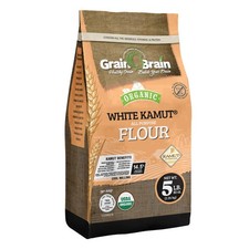 Grain Brain Organic White Kamut Flour 5 lb Kh...