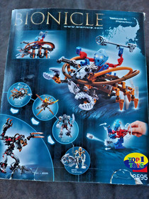 LEGO Bionicle 8595 Takua & Pewku Titans 100% Complete with Box and Instructions